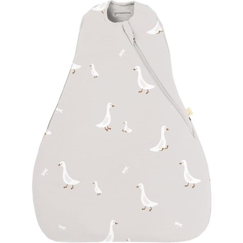 GUNAMUNA Baby Transitional Swaddle Sleep Sack, Easy Diaper Changes, Infants and Toddlers 3–6 Months, Safe for Rolling
