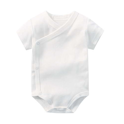 Zanarzt Toddler Boy Short Sleeve Bodysuit Baby Bodysuit Cute and Comfortable Trendy Clothing White,0-3 Months