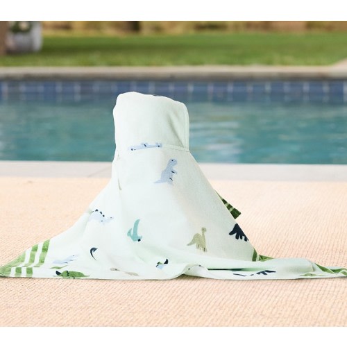 Dino Baby Beach Hooded Towel UPF 50+