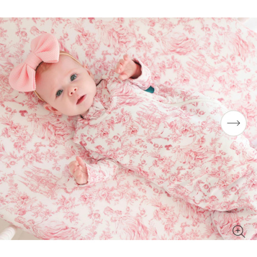 Floral White Baby Sleep Bag | Antoinette