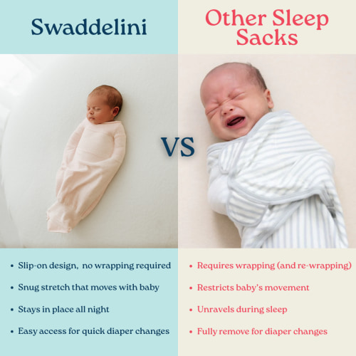 Pink Swaddle Sleep Sack – Swaddelini