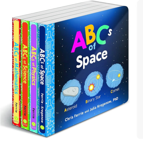 Baby University ABC's Board Book Set: A Scientific Alphabet for Toddlers 1-3