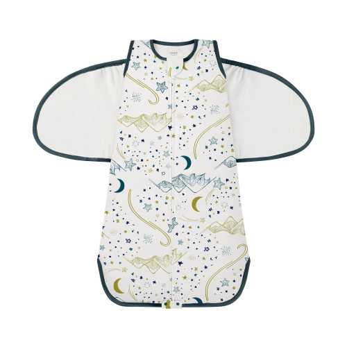 Organic Cotton Swaddle Sleep Bag - 0.5 TOG | Nest Designs