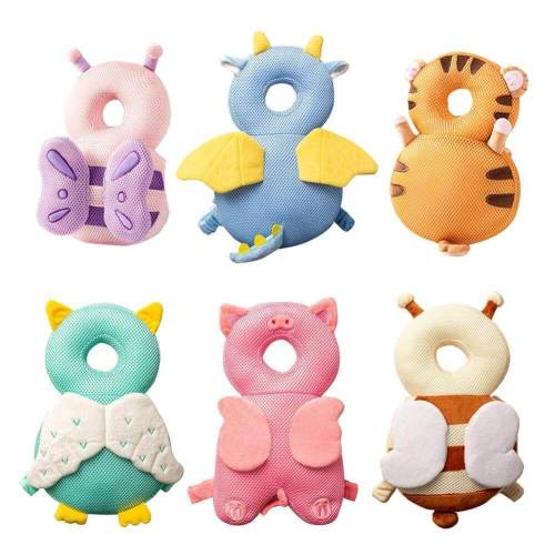 Baby Animal Pillow Head Protector - Bee