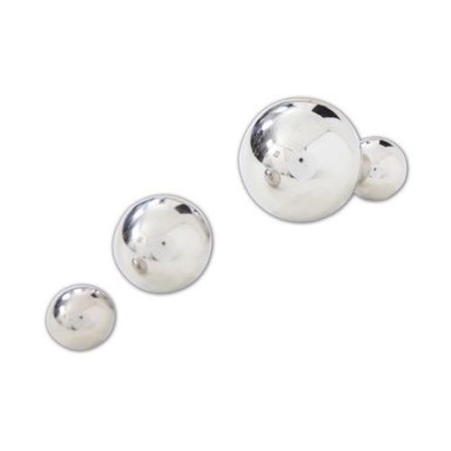 TickiT Sensory Reflective Balls, Silver, Set of 4