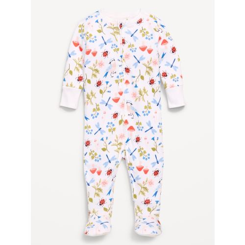 Old Navy x Lovevery Snug-Fit 2-Way-Zip Sleep & Play Footed One-Piece for Baby