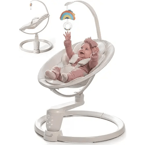 Grownsy Baby Swings for Infants, Dual Motion Side-to-Side & Front-to-Back
