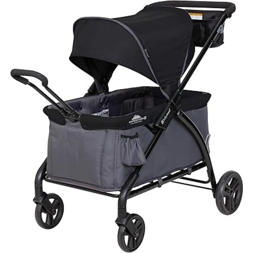 Baby Trend Tour™ LTE 2-in-1 Stroller Wagon, Gravity Black