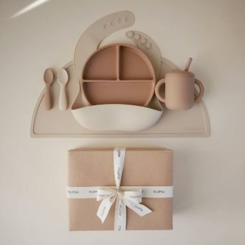 Mushie Stage 2 Feeding Kit (Natural / Shifting Sand)