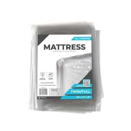 Twin/Full Disposable Mattress Bag, 91 in. x 54 in. x 14 in.