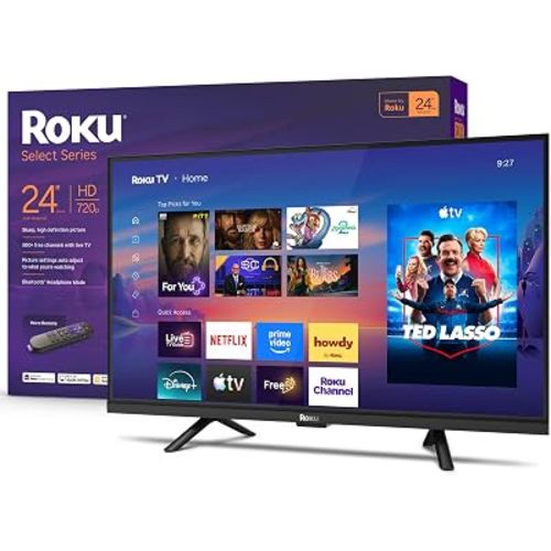 Roku 24-Inch Smart TV 2026 - Select Series, 720p HD TV - RokuTV