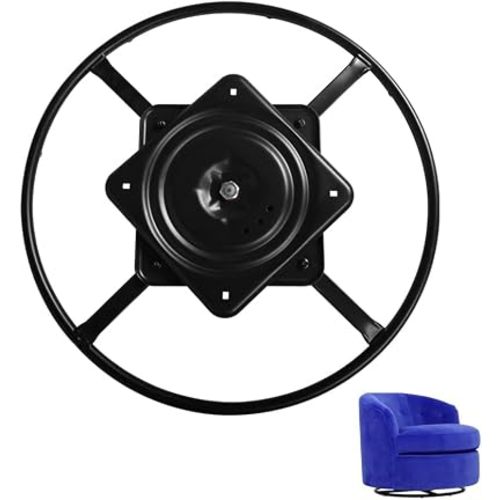 24 Inch Heavy Duty Recliner Chair Swivel Ring Base Kit & 10“ Swivel Plate
