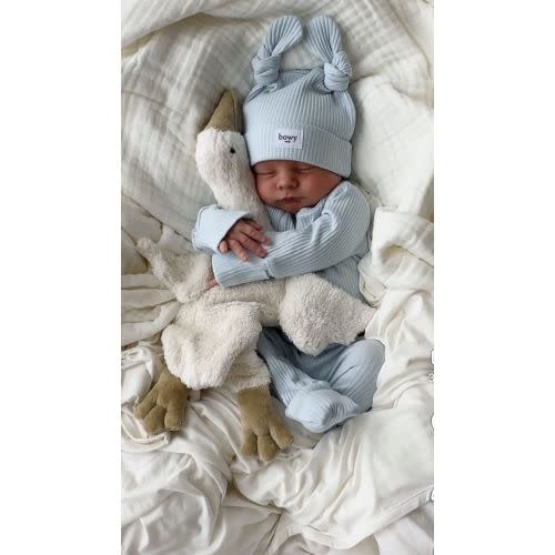 Double Knot Beanie - Chocolate