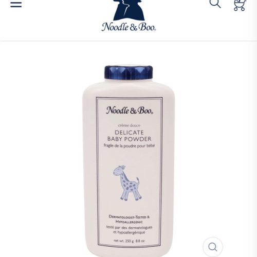 Delicate Baby Powder – Noodle & Boo