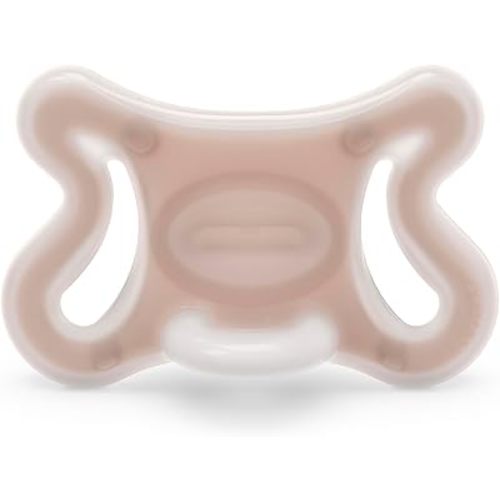 Suavinex Zero Zero Silicone Baby Pacifier w/SX Pro Physiological Pacifier Nipple (0-6M), Medium