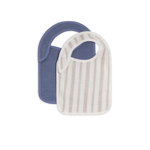 Organic 2-Pack Muslin Bibs