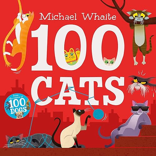 100 Cats Board book – January 7, 2021