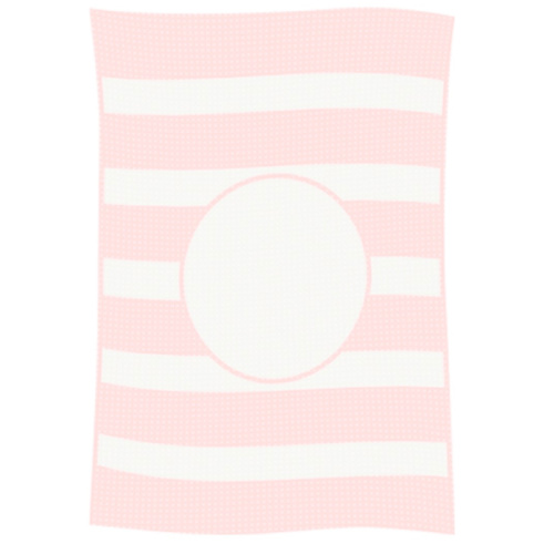 Modern Stripe Stroller Blanket