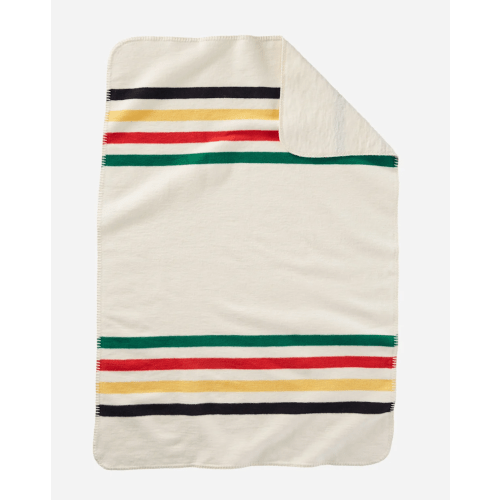 GLACIER ORGANIC COTTON BABY BLANKET