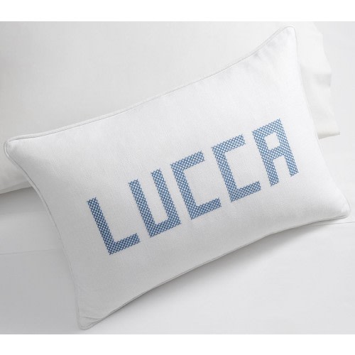 Cross Stitch Personalized Pillow Cover