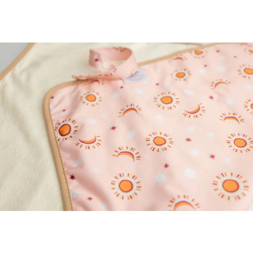 Ultra-Soft Bamboo Machine Washable and Wipeable Diaper Change Mat