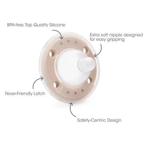 Ninni Pacifier Oatmeal 2 Pack