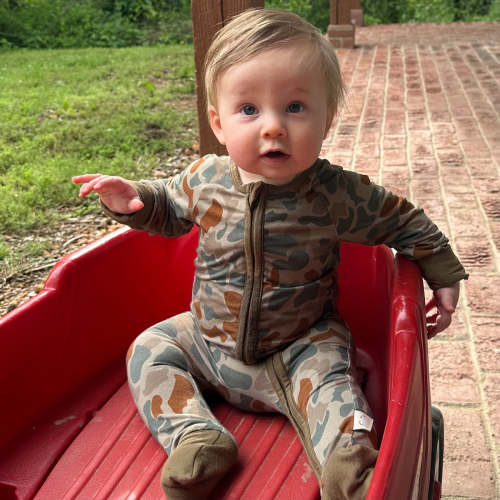 "The Backwoods" Baby Zippy – Smoked Em Apparel - Bow Hunting Lifestyle Apparel