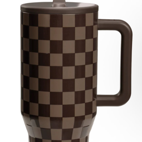 HydroJug Traveler 40oz – Autumn Checkers Insulated Tumbler