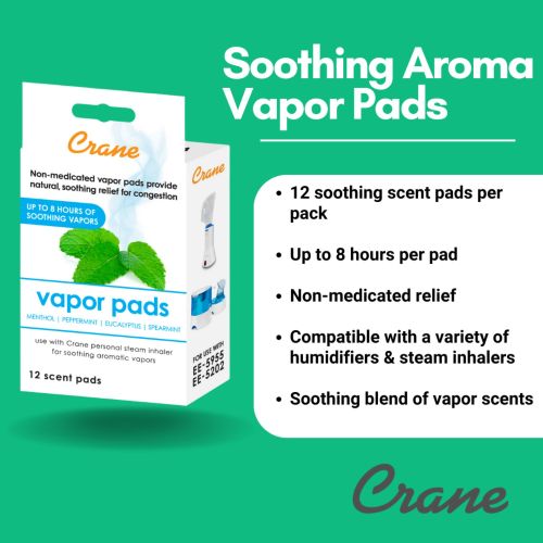 Universal Vapor Pads - Menthol Eucalyptus | Crane USA - Crane USA