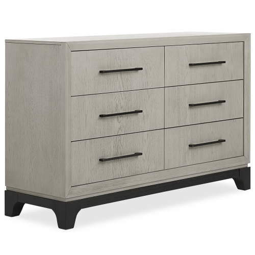 Evolur Remy Double Dresser, Light Ash
