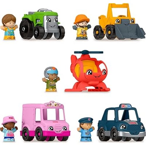 Fisher-Price Little People Activity Vehicles Set