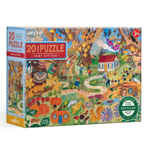 Fairy Cottage - 20-Piece Jigsaw Puzzle