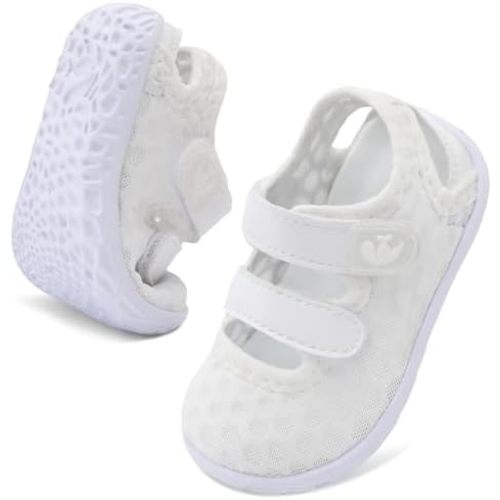 FEETCITY Baby Water Shoes Flexible Quick Dry Aqua Socks Breathable Infant Sandals Boys Girls Summer Beach Swim Shoes Lightweight