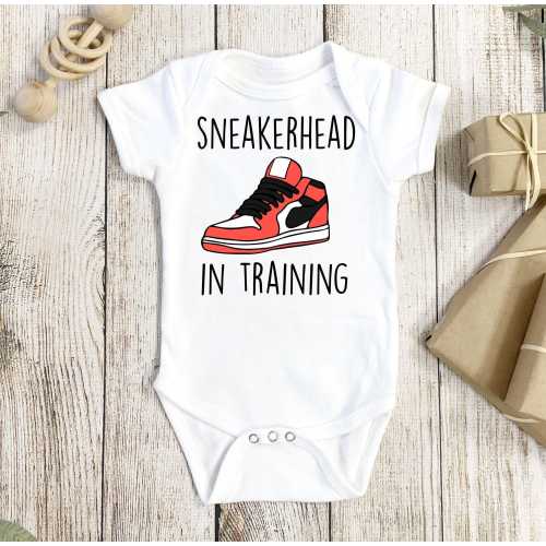 Sneakerhead Onesie®. Sneakerhead Baby Gift, Basketball Onesie®, Basketball Baby Gift, Baby Shower Gift, Sneakerhead Gift, Sneaker Onesie®
