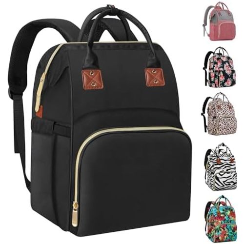 Diaper Bag Backpack, Multi-Function Baby Boys and Girls Bag, Travel Waterproof Diaper Backpack Tote Bag, Baby Registry Search & Shower Gifts-Essentials Baby Backpack for Mom/Dad