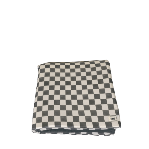 Toki Kids Standard Padded Play Mat 40" x 40", Checker Pepper