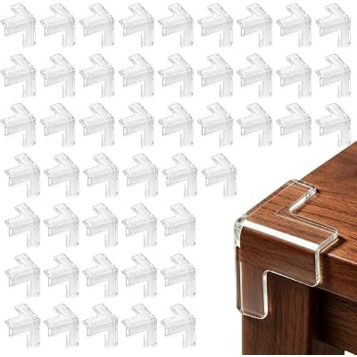48 Pack Corner Protector for Baby, Clear Table Corner Protectors