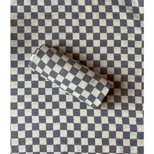 Checked in Elegance Baby Swaddle Blanket