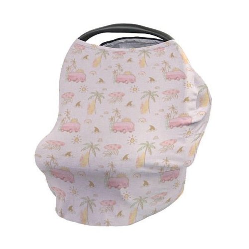 Car Seat Cover | Ocean Surfer Girl