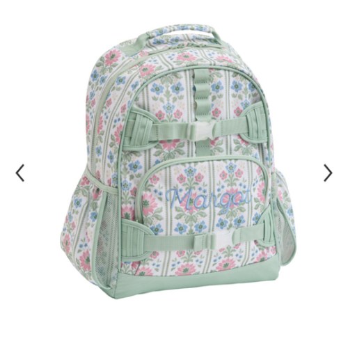 Hill House Home Floral Stripe Mackenzie Backpack