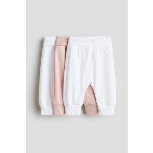 3-PACK FOLDOVER-WAIST PANTS