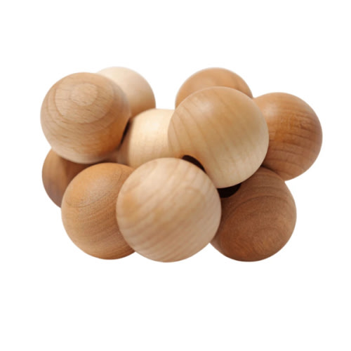 Natural Wooden Beads Grasper