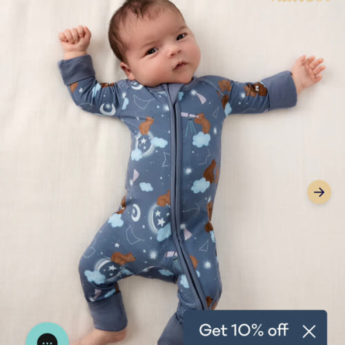 Bamboo Zip Romper Pajamas & Sleepers | Cozy Sleepwear – Little Sleepies
