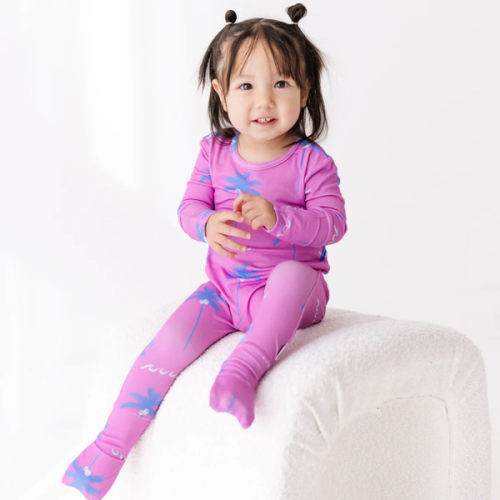 Electric Palm Day to Night Romper