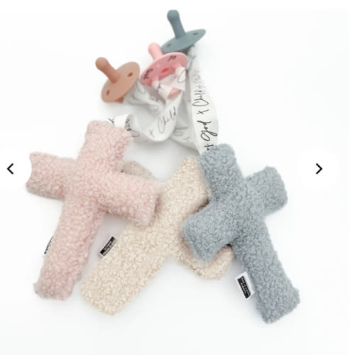 Pacifier Lovey Cross – OUR HOUSE ABOVE