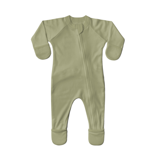 GROW WITH YOU FOOTIE + SNUG FIT | ARTICHOKE – goumikids