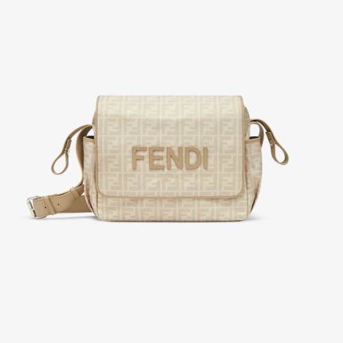 Changing Bag Leather and nylon changing bag