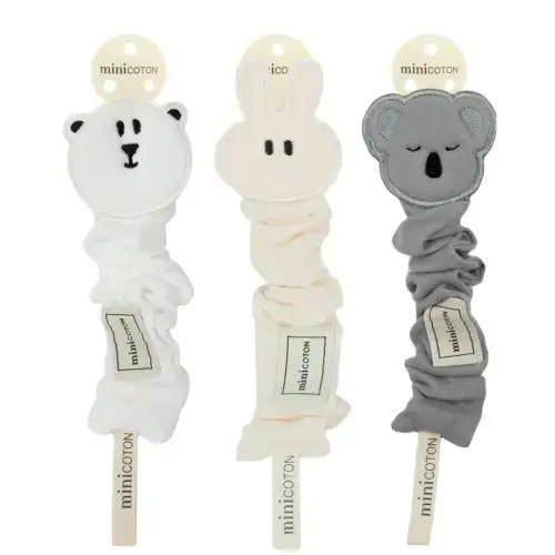 Pacifier Clips Pack Animals #1 · Minicoton