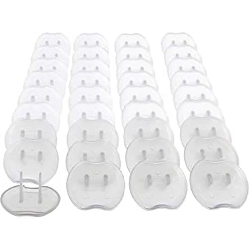Little Chicks Baby Safety Outlet Plug Electrical Socket Covers - 36 Pack - Model CK032