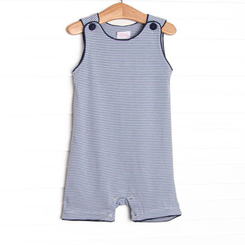 Henry Jon Jon, Navy and Slate Blue Stripe – Stitchy Fish